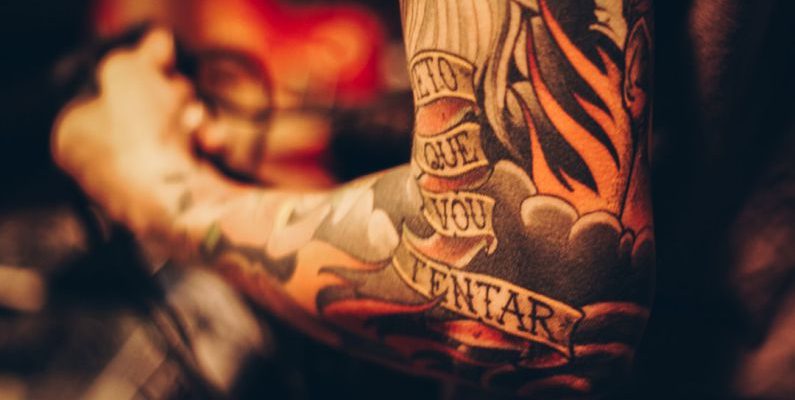 Samoan Tattoo - men's arm tattoo