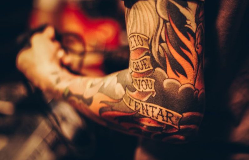 Samoan Tattoo - men's arm tattoo
