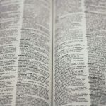 Language Dictionary - text